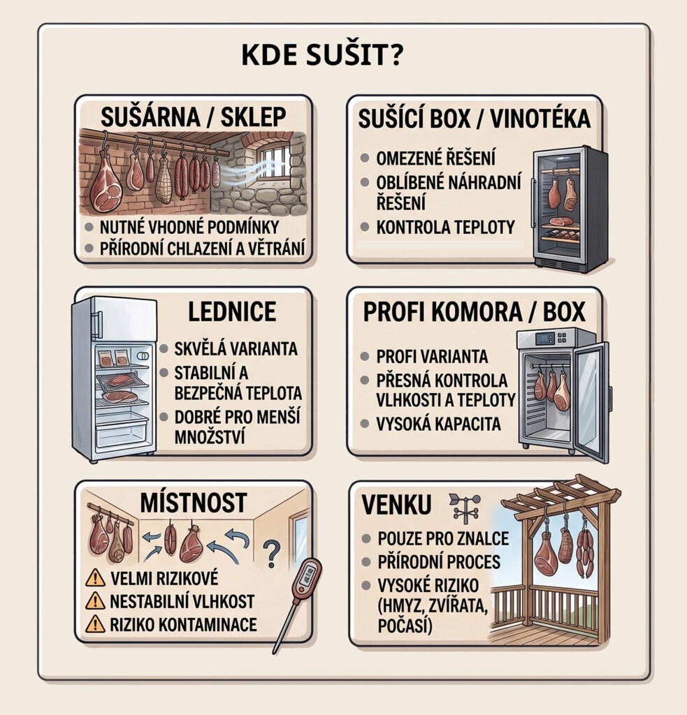 Kde sušit